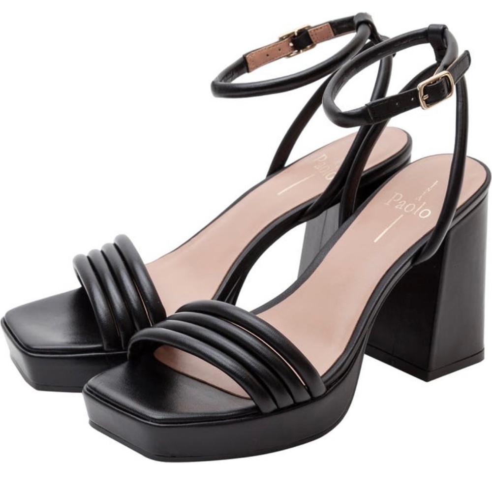 Linea Paolo Eve Ankle strap platform sandals